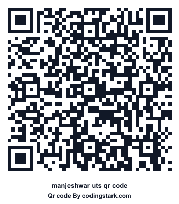 Manjeshwar UTS QR Code