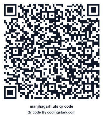 Manjhagarh UTS QR Code