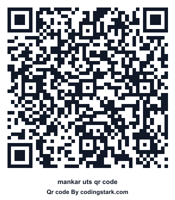 Mankar UTS QR Code