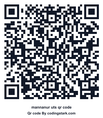 Mannanur UTS QR Code