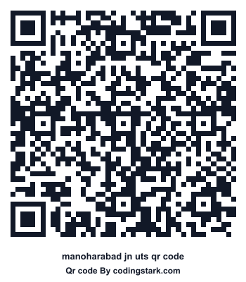 Manoharabad Jn UTS QR Code