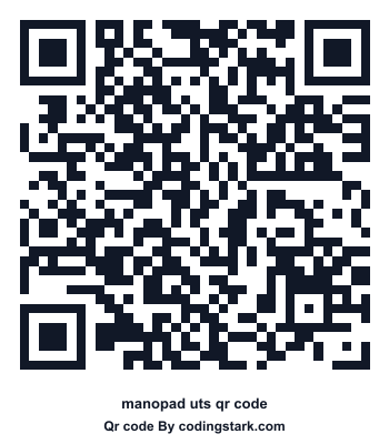 Manopad UTS QR Code