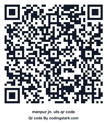 Manpur Jn. UTS QR Code