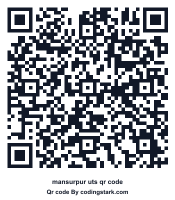 Mansurpur UTS QR Code
