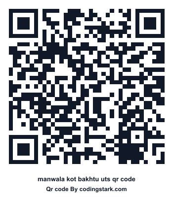 Manwala Kot Bakhtu UTS QR Code