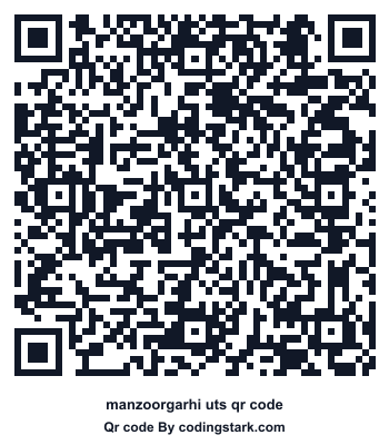 Manzoorgarhi UTS QR Code