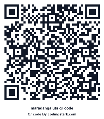Maradanga UTS QR Code