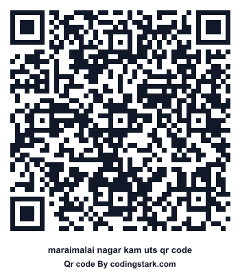Maraimalai Nagar Kam UTS QR Code