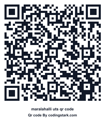 Maralahalli UTS QR Code