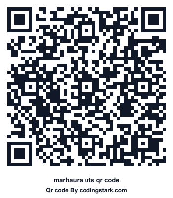 Marhaura UTS QR Code