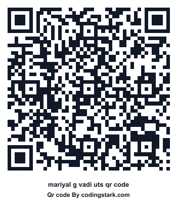Mariyal G Vadi UTS QR Code