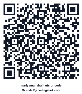 Mariyamanahalli UTS QR Code