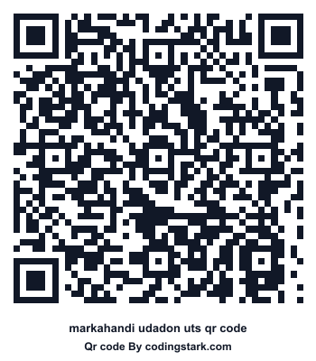 Markahandi Udadon UTS QR Code