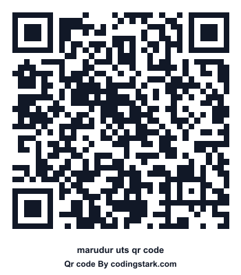Marudur UTS QR Code