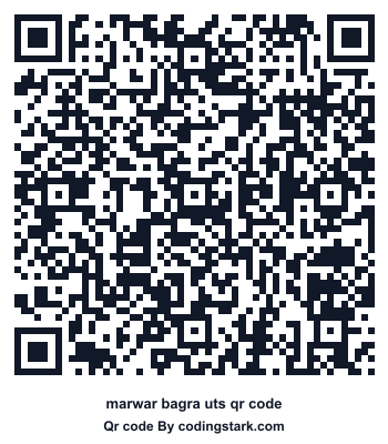 Marwar Bagra UTS QR Code