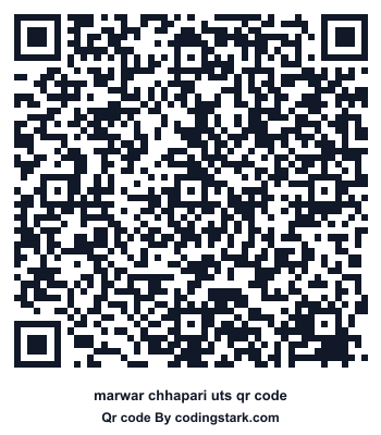 Marwar Chhapari UTS QR Code