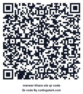 Marwar Khara UTS QR Code