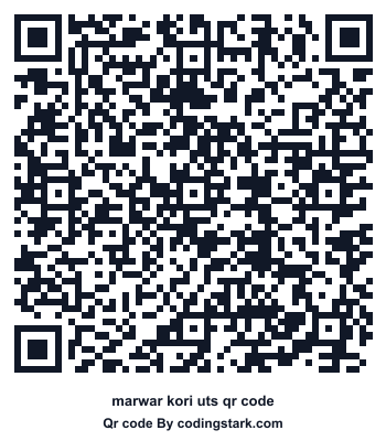 Marwar Kori UTS QR Code