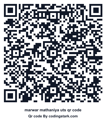 Marwar Mathaniya UTS QR Code