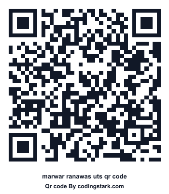 Marwar Ranawas UTS QR Code