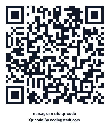Masagram UTS QR Code