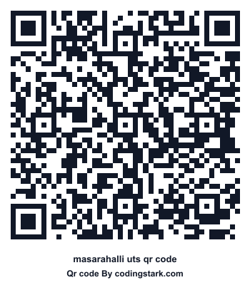 Masarahalli UTS QR Code