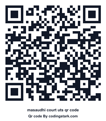 Masaudhi Court UTS QR Code