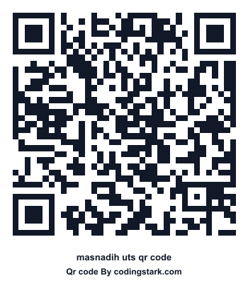 Masnadih UTS QR Code