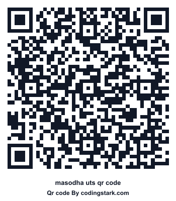Masodha UTS QR Code
