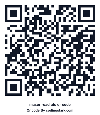Masor Road UTS QR Code