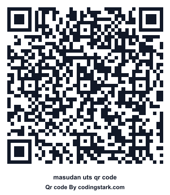 Masudan UTS QR Code