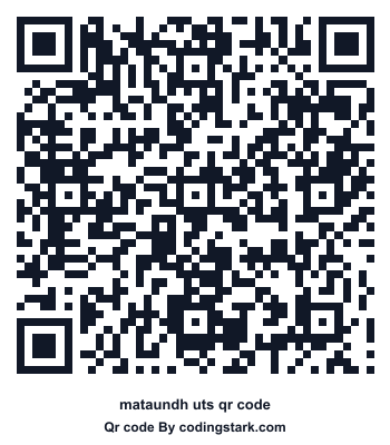 Mataundh UTS QR Code