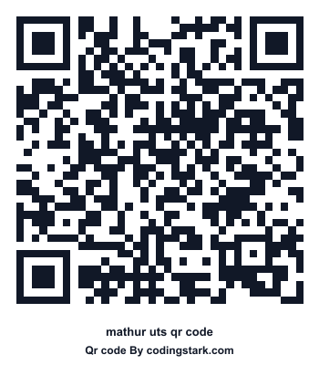 Mathur UTS QR Code