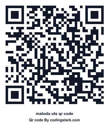 Matoda UTS QR Code