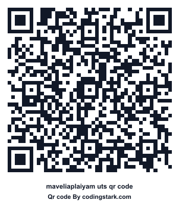 Maveliaplaiyam UTS QR Code