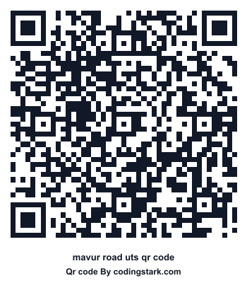 Mavur Road UTS QR Code
