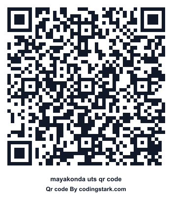 Mayakonda UTS QR Code
