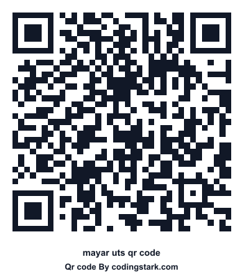 Mayar UTS QR Code