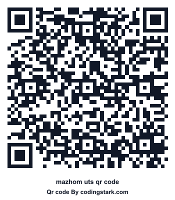 Mazhom UTS QR Code