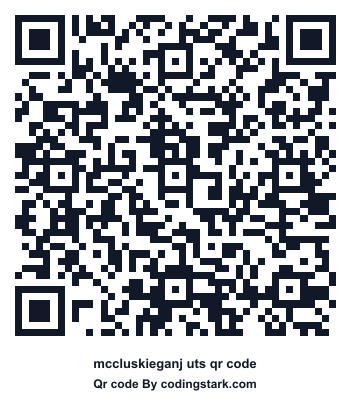 Mccluskieganj UTS QR Code