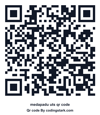 Medapadu UTS QR Code