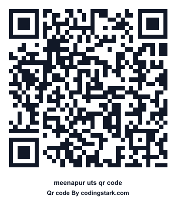 Meenapur UTS QR Code