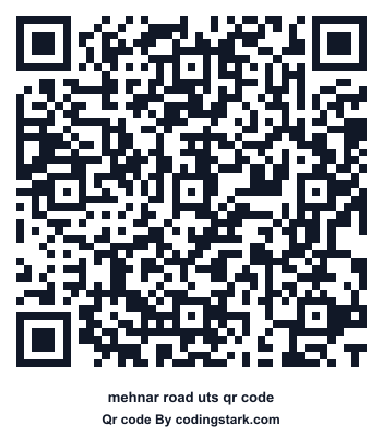Mehnar Road UTS QR Code