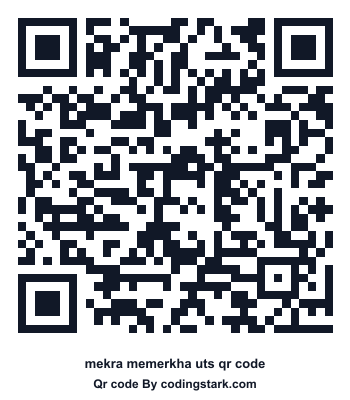 Mekra Memerkha UTS QR Code