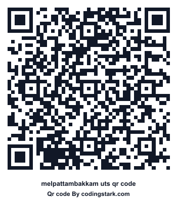 Melpattambakkam UTS QR Code