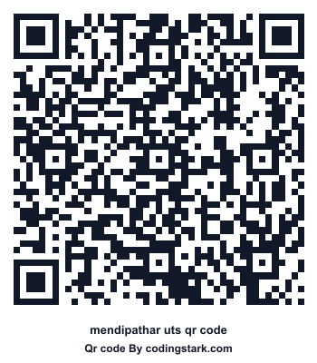 Mendipathar UTS QR Code