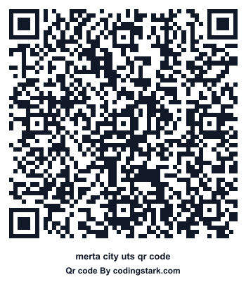 Merta City UTS QR Code