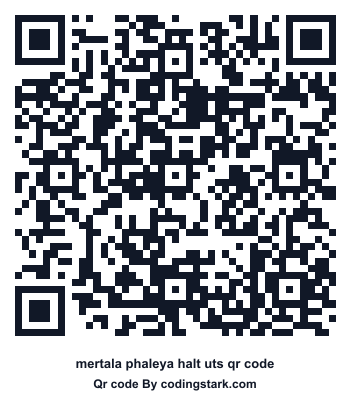 Mertala Phaleya Halt UTS QR Code