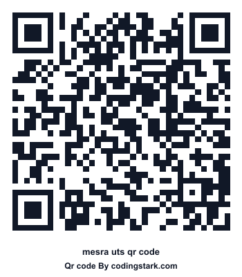 Mesra UTS QR Code