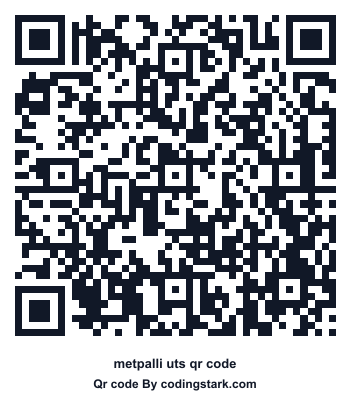 Metpalli UTS QR Code